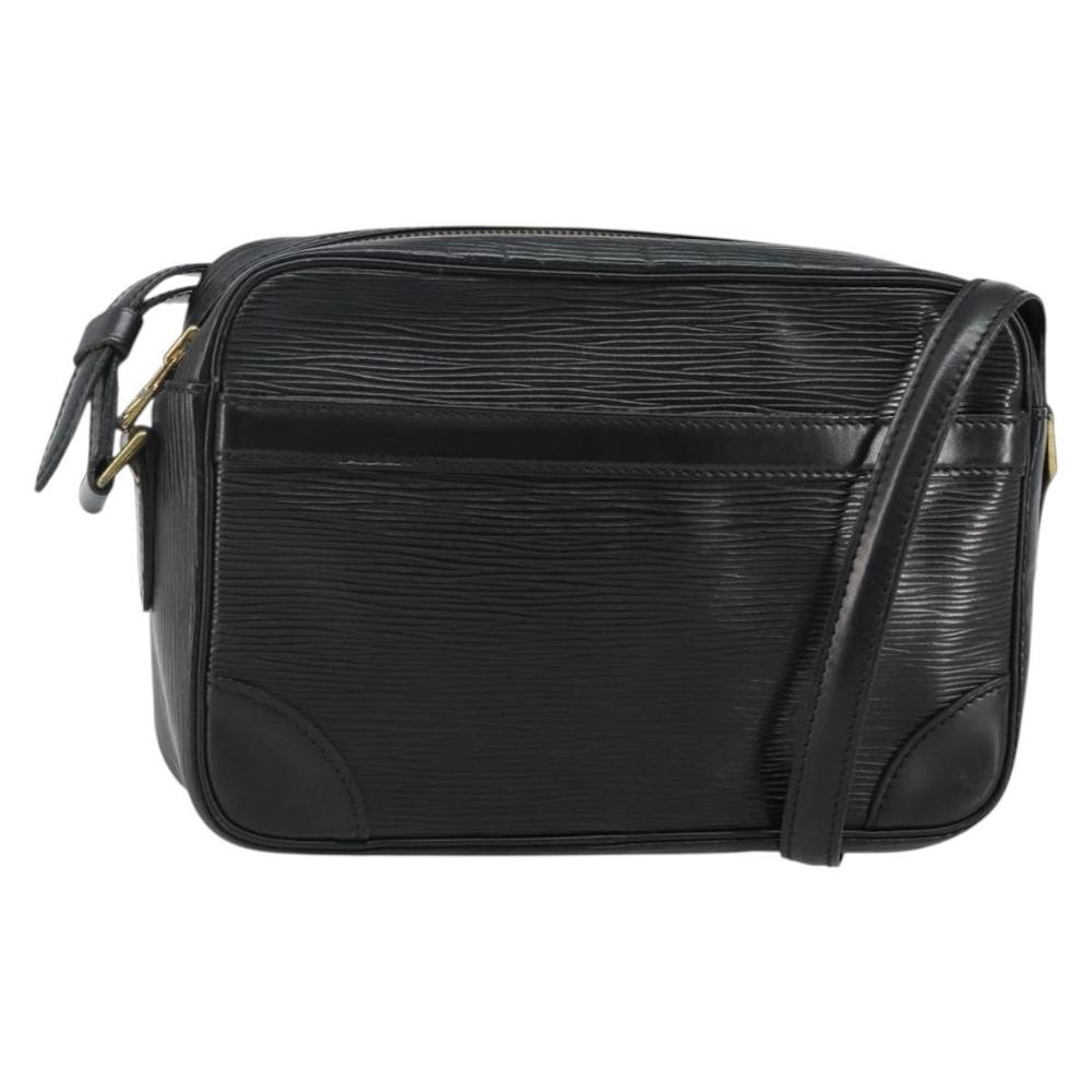LOUIS VUITTON Epi Trocadero 23 Shoulder Bag Black M52302 LV Auth 143464